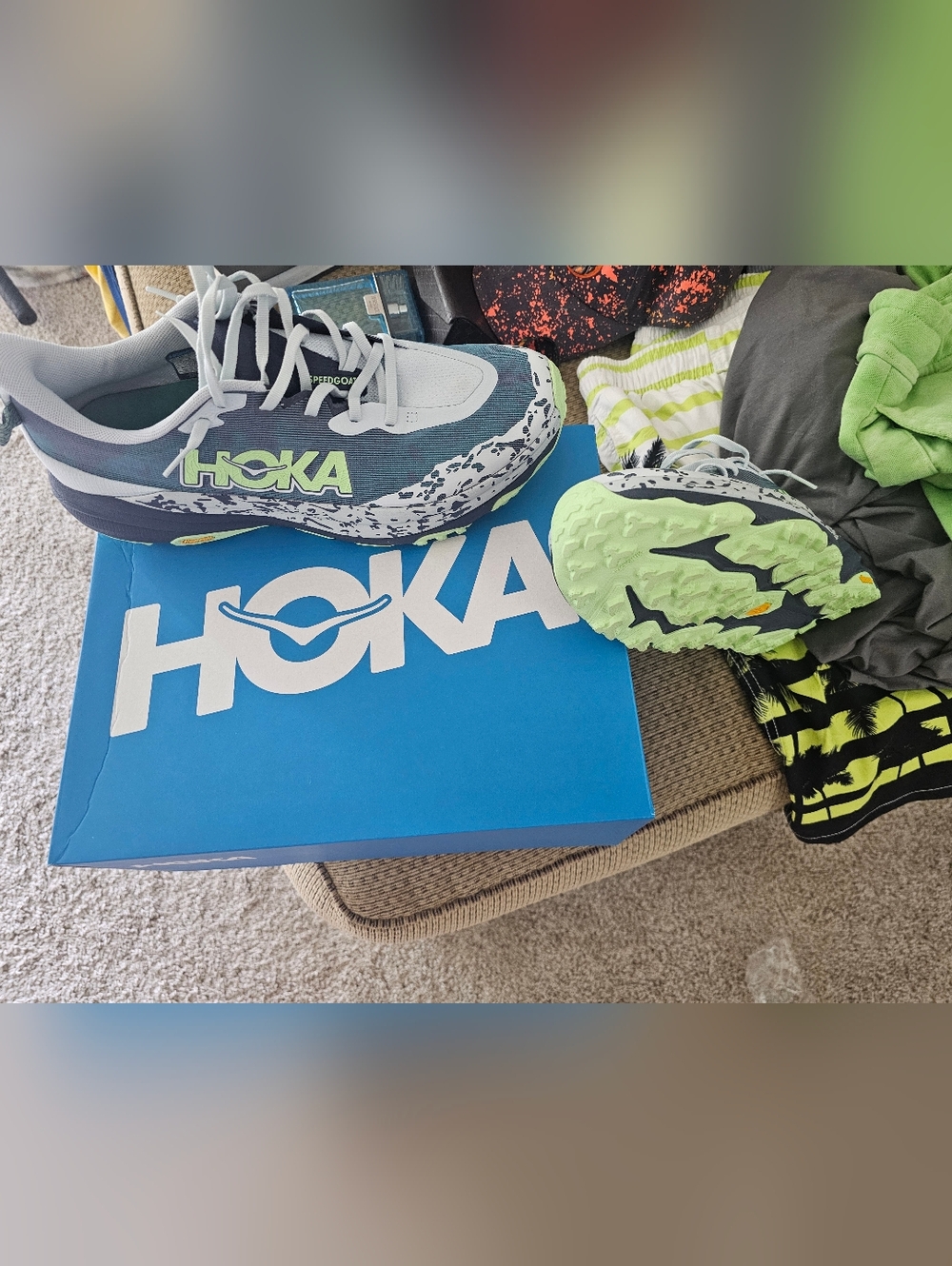 Size 11 - Hoka Speedgoat 6 Droplet Nautical Dusk - Picture 2 of 8